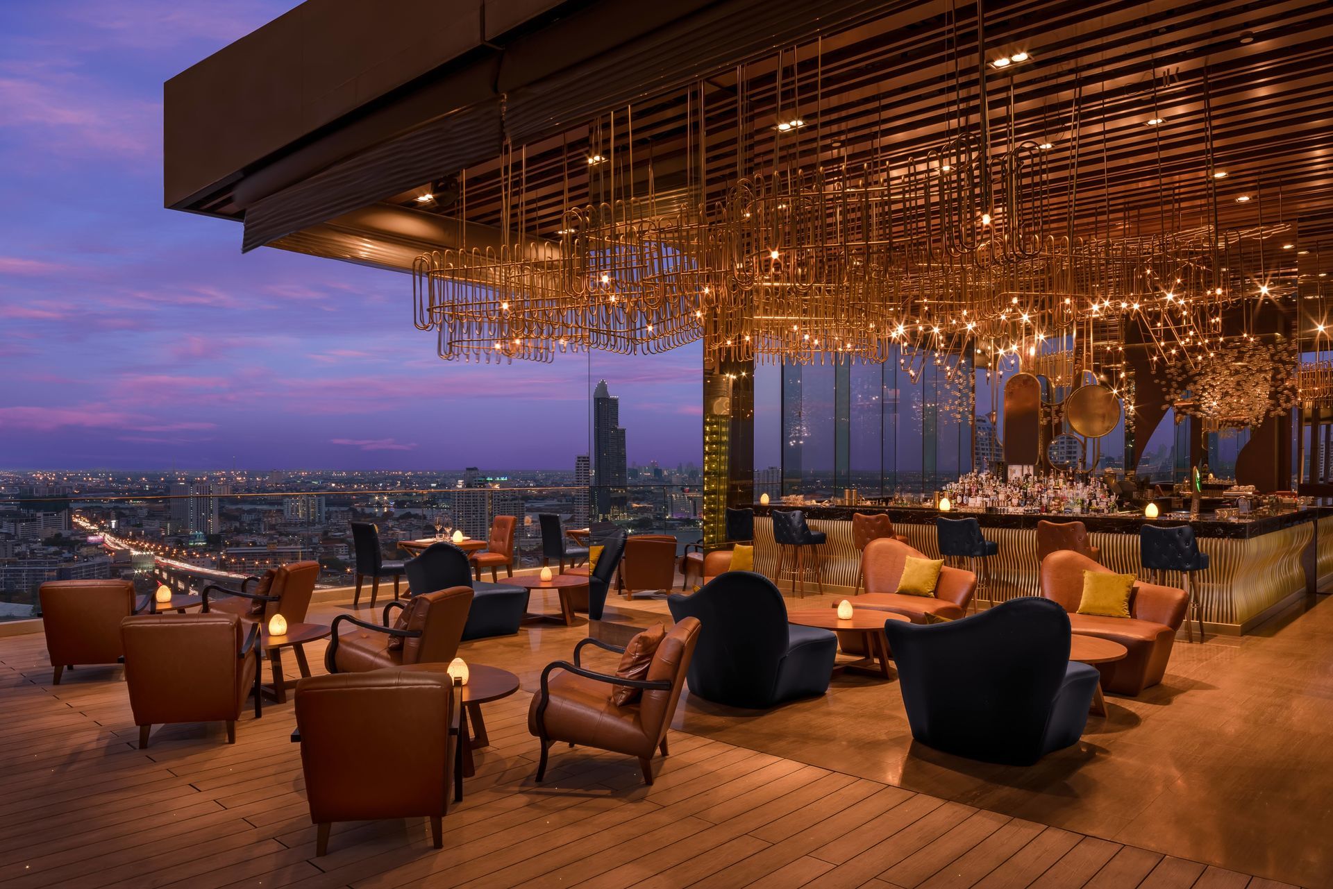 AVANI Riverside Bangkok Hotel SEEN Restaurant Bar Outdoor Bar VenueE